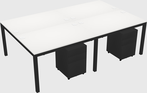 Shared Rectangular Desk