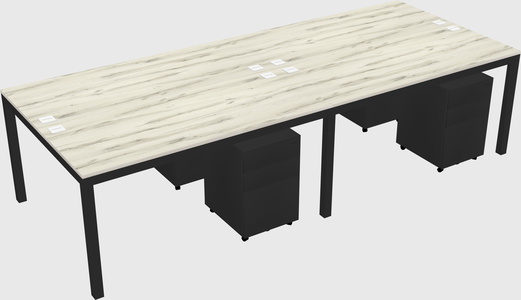Shared Rectangular Desk