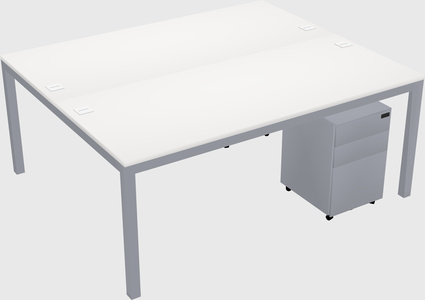 Shared Rectangular Desk