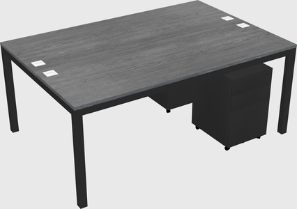 Shared Rectangular Desk