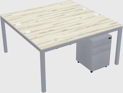 Shared Rectangular Desk