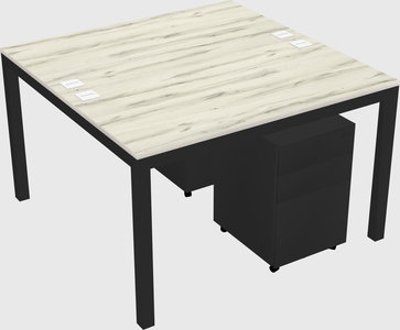 Shared Rectangular Desk