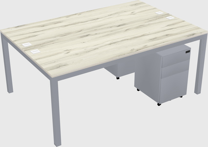 Shared Rectangular Desk