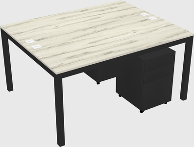 Shared Rectangular Desk