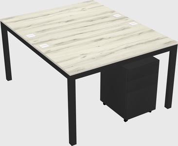Shared Rectangular Desk