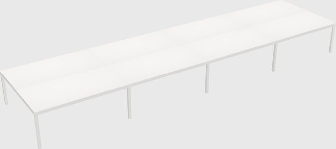 Shared Rectangular Desk