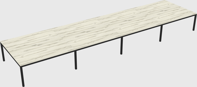 Shared Rectangular Desk