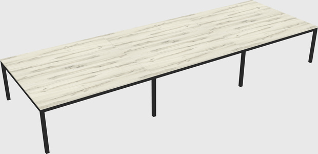 Shared Rectangular Desk
