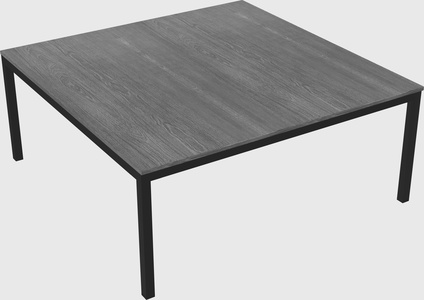 Shared rectangular desk