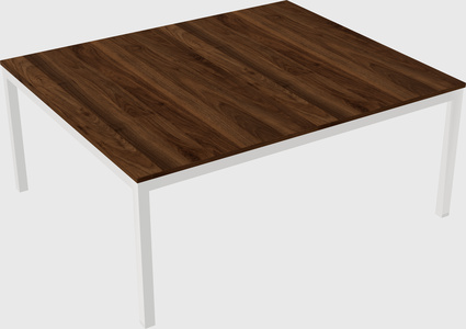 Shared rectangular desk