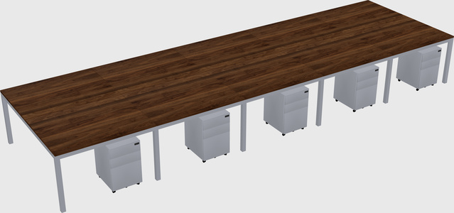 Shared Rectangular Desk