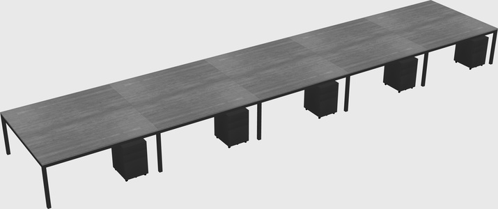 Shared Rectangular Desk