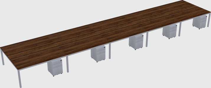Shared Rectangular Desk