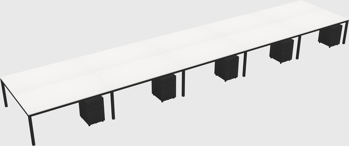 Shared Rectangular Desk