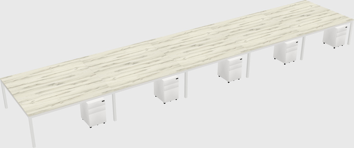 Shared Rectangular Desk