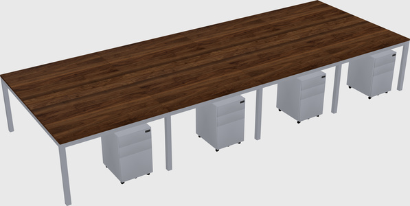 Shared Rectangular Desk