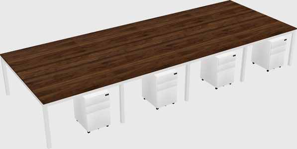 Shared Rectangular Desk