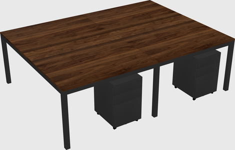 Shared Rectangular Desk
