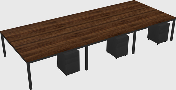 Shared Rectangular Desk