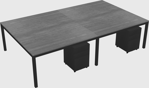 Shared Rectangular Desk