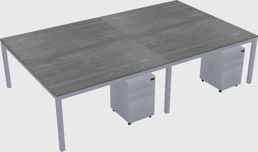 Shared Rectangular Desk