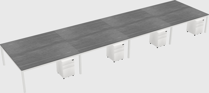 Shared Rectangular Desk