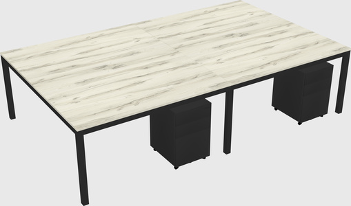 Shared Rectangular Desk