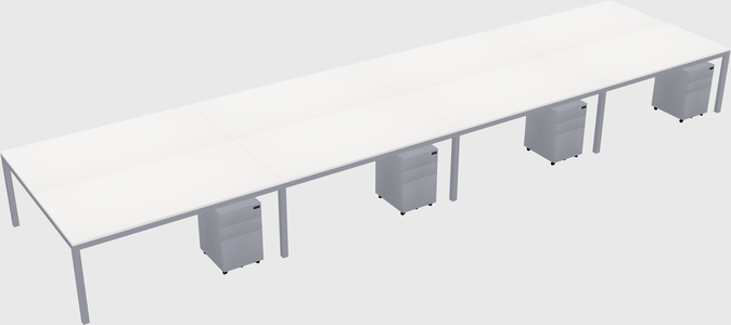 Shared Rectangular Desk