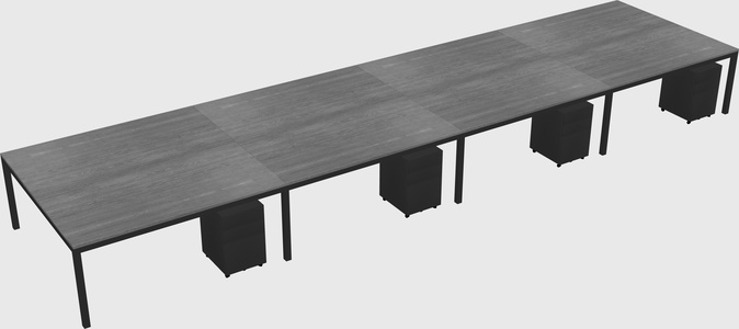 Shared Rectangular Desk