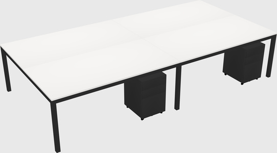 Shared Rectangular Desk