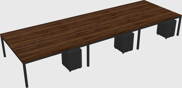 Shared Rectangular Desk