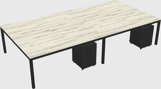Shared Rectangular Desk