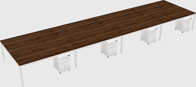 Shared Rectangular Desk