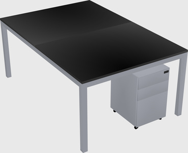 Shared Rectangular Desk