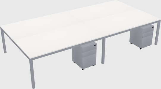 Shared Rectangular Desk