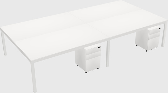 Shared Rectangular Desk