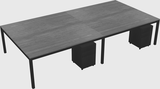 Shared Rectangular Desk