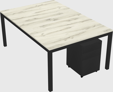 Shared Rectangular Desk