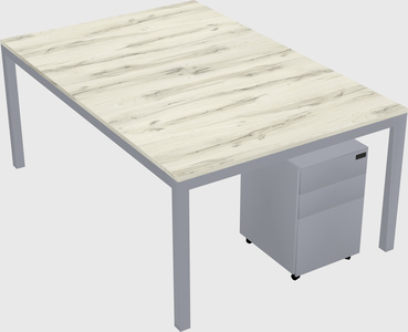 Shared Rectangular Desk