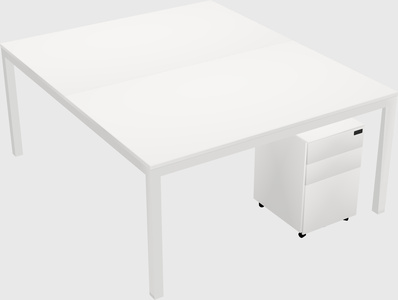 Shared Rectangular Desk