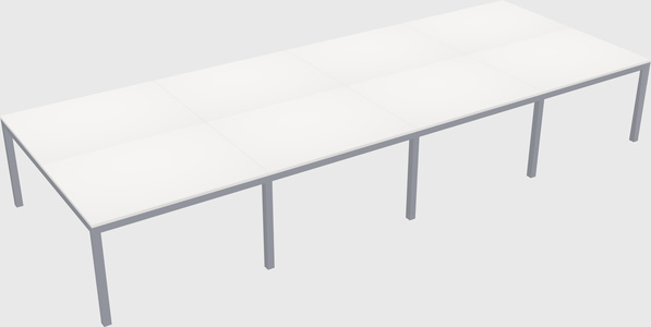 Shared Rectangular Desk