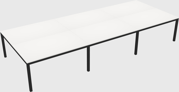 Shared Rectangular Desk