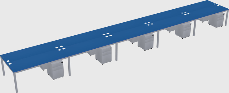 Shared Rectangular Desk