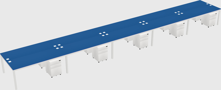 Shared Rectangular Desk