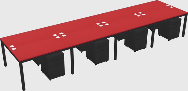 Shared Rectangular Desk