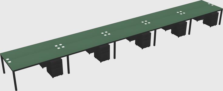 Shared Rectangular Desk