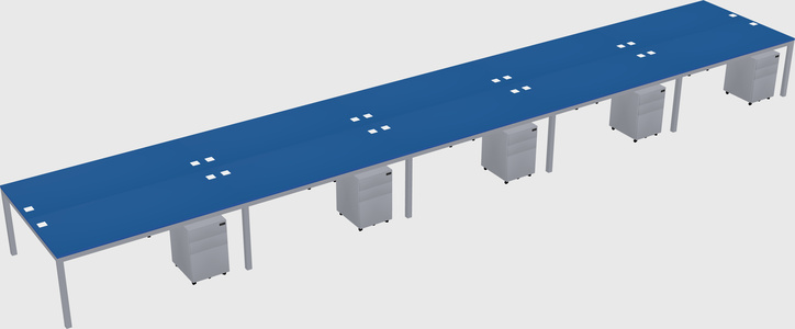Shared Rectangular Desk