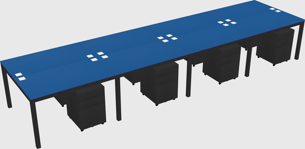 Shared Rectangular Desk