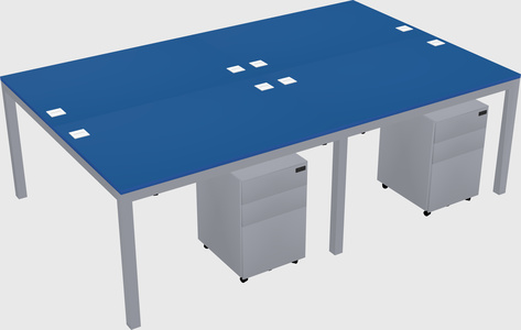 Shared Rectangular Desk
