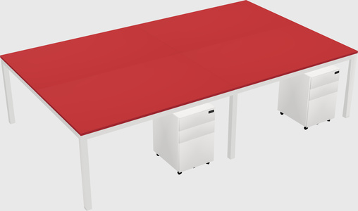 Shared Rectangular Desk